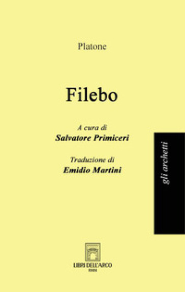 Filebo - Platone