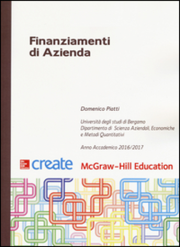 Finanziamenti di azienda - Domenico Piatti