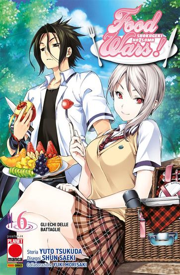 Food Wars 6 - Yuto Tsukuda - Shun Saeki - Yuki Morisaki