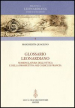 Glossario Leonardiano. Nomenclatura dell ottica e della prospettiva nei codici di Francia