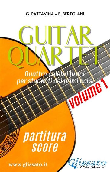 Guitar Quartet vol.1 - partitura - Giovanni Pattavina - Francesca Bertolani