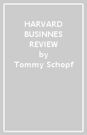 HARVARD BUSINNES REVIEW