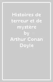 Histoires de terreur et de mystère