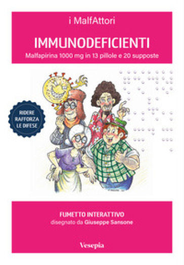 ImmunoDeficienti. Malfapirina 1000 mg in 13 pillole e 20 supposte - I Malfattori