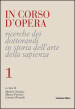 In corso d opera. Ricerche dei dottorandi in storia dell arte della Sapienza