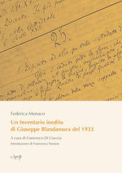 Un Inventario inedito di Giuseppe Blandamura del 1933