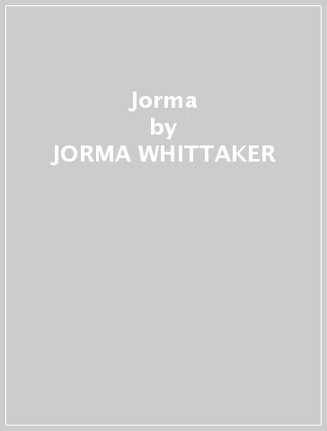 Jorma - JORMA WHITTAKER