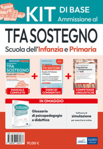 Kit di base: Ammissione al TFA sostegno scuola infanzia e primaria. Con software di simulazione - V. Crisafulli