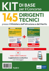 Kit base per il concorso 145 Dirigenti tecnici al Ministero Istruzione. Manuale e test per una preparazione completa. Con software online e videocorso