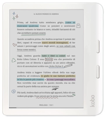 Kobo Libra Colour  Bianco