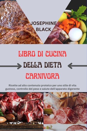 LIBRO DI CUCINA DELLA DIETA CARNIVORA - josephine EYIMOFE