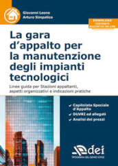 La gara d appalto per la manutenzione degli impianti tecnologici