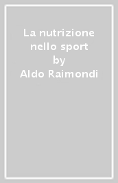 La nutrizione nello sport