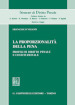 La proporzionalità della pena. Profili di diritto penale e costituzionale