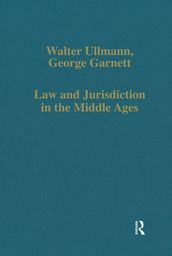 Law and Jurisdiction in the Middle Ages