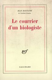 Le courrier d un biologiste