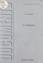 Le désespoir