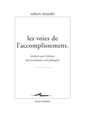 Les Voies de l accomplissement