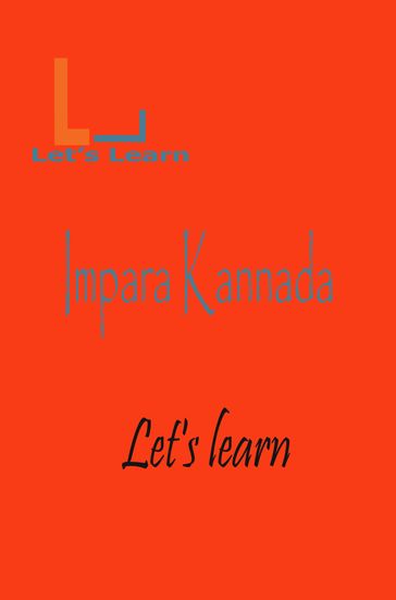 Let's Learn - Impara Kannada - LET