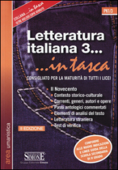 Letteratura italiana. Vol. 3: Il Novecento