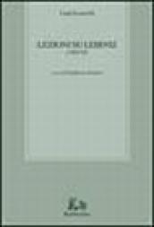 Lezioni su Leibniz (1953-54)