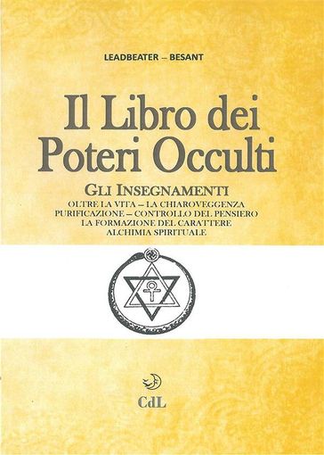 Libro dei Poteri Occulti - Annie Besant - Charles Leadbeater