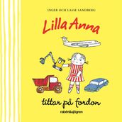 Lilla Anna tittar pa fordon