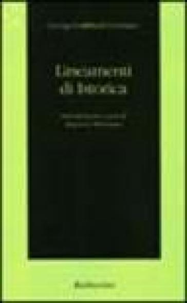 Lineamenti di istorica - Gottfried G. Gervinus