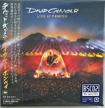 Live at pompeii (limited paper sleeve bo - David Gilmour