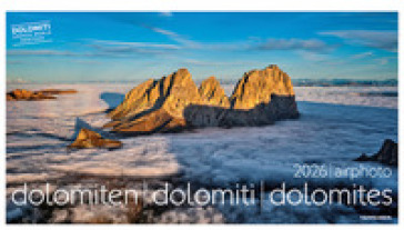 Luftbildkalender Dolomiten 2026