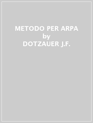 METODO PER ARPA - DOTZAUER J.F.