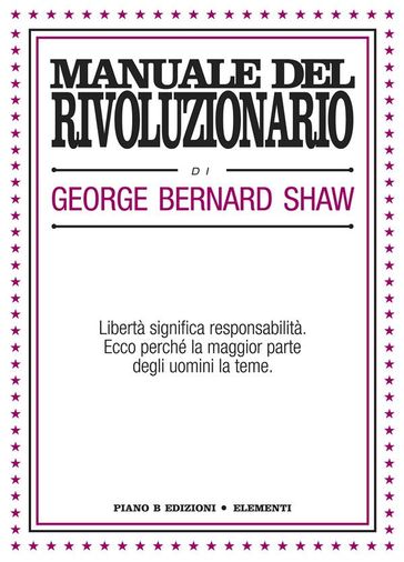 Manuale del rivoluzionario - George Bernard Shaw