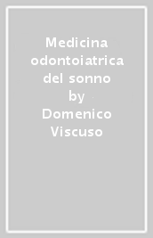 Medicina odontoiatrica del sonno