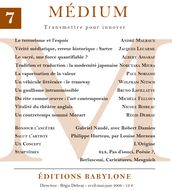 Médium n°7, avril-juin 2006