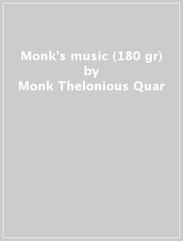 Monk's music (180 gr) - Monk Thelonious Quar