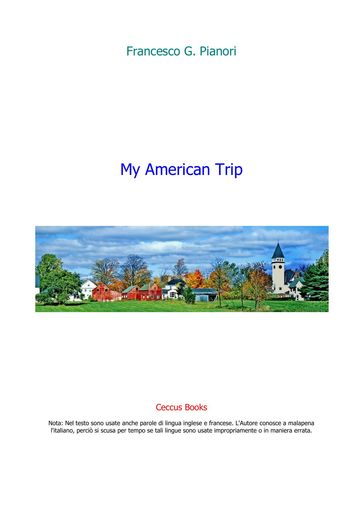 My American Trip - Francesco Giuseppe Pianori