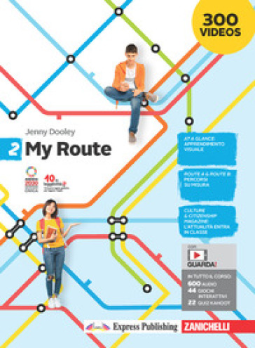 My Route. Per la Scuola media. Con Contenuto digitale (fornito elettronicamente). Vol. 2 - Jenny Dooley