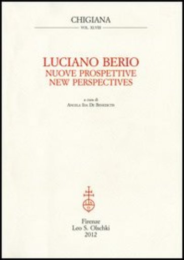 Nuove prospettive-New Perspectives. Ediz. bilingue - Luciano Berio