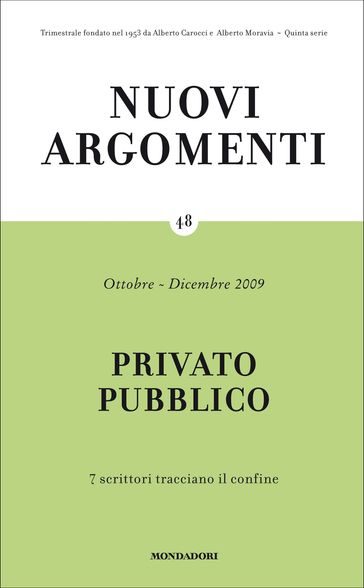 Nuovi Argomenti (48) - AA.VV. Artisti Vari