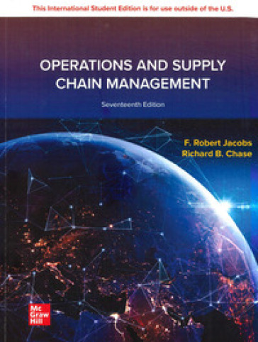 Operations and supply chain management - F. Robert Jacobs - Chase Richard B. - Nicholas J. Aquilano