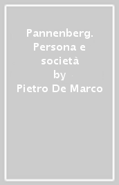 Pannenberg. Persona e società