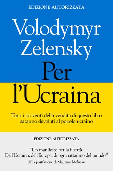 Per l'Ucraina - Volodymyr Zelensky