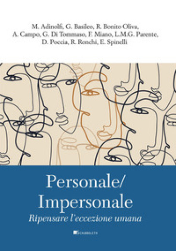 Personale/Impersonale. Ripensare l'eccezione umana