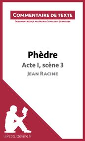 Phèdre de Racine - Acte I, scène 3