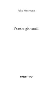 Poesie giovanili