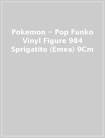 Pokemon - Pop Funko Vinyl Figure 984 Sprigatito (Emea) 9Cm