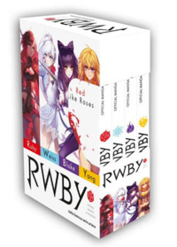 RWBY. Official manga anthology. Vol. 1-4