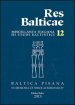 Res balticae 2013. Vol. 12