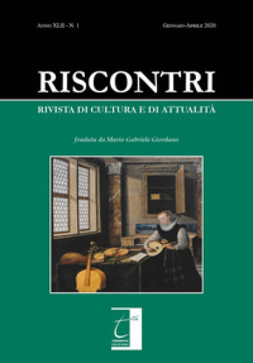 Riscontri. Rivista di cultura e di attualità (2020). Vol. 1: Gennaio-Aprile