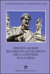 Risposte a quesiti riguardanti alcuni aspetti circa la dottrina sulla chiesa